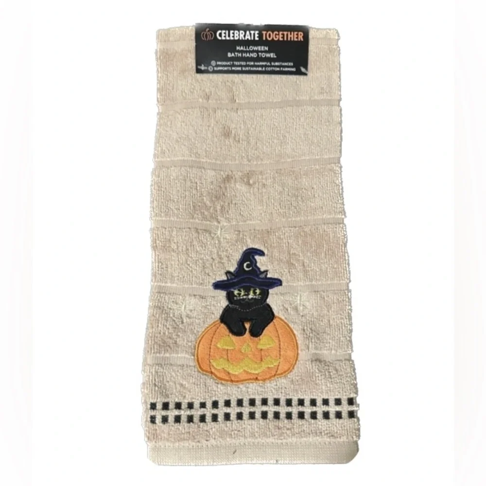Witchy Cat Bath Hand Towel~NEW!
